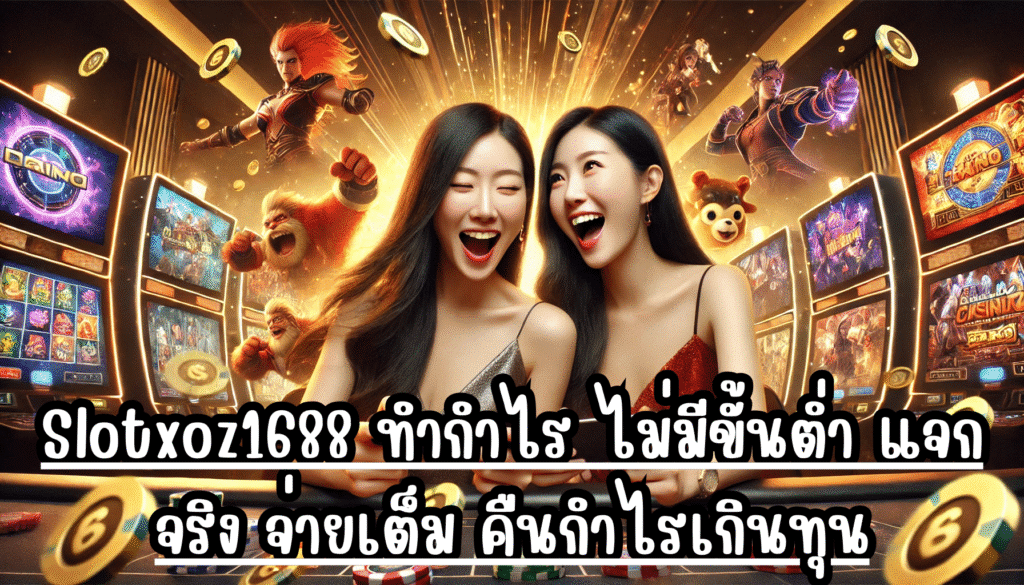 Slotxoz1688 ทำกำไร ไม่มีขั้นต่ำ แจกจริง จ่ายเต็ม คืนกำไรเกินทุน