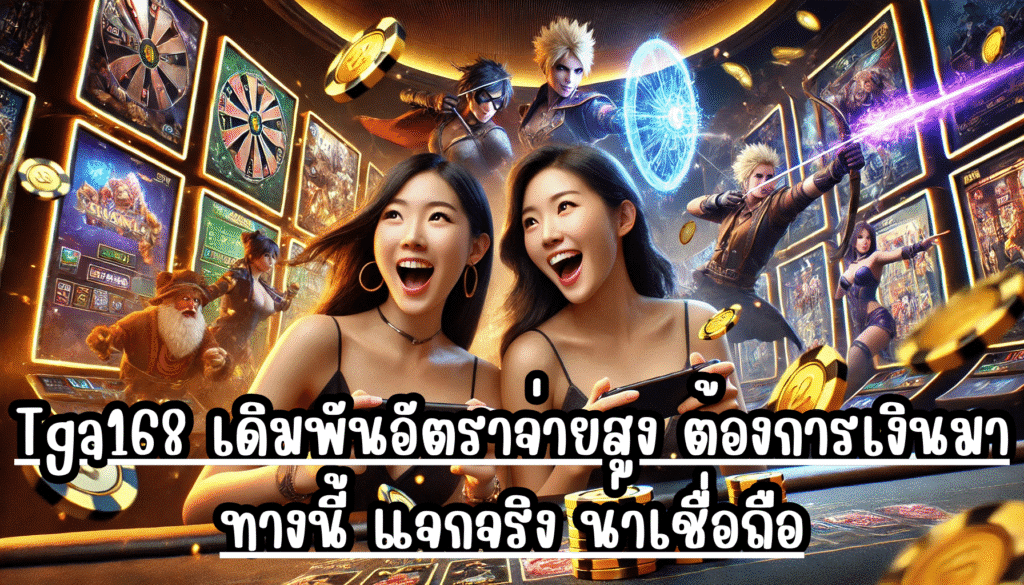 Tga168 เดิมพันอัตราจ่ายสูง ต้องการเงินมาทางนี้ แจกจริง น่าเชื่อถือ